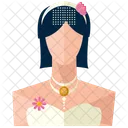 Bride Wedding Avatar Icon