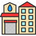 Brigade Building Emergency Icon