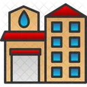 Brigade Building Emergency Icon