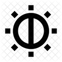 Brightness Brightness Option Multimedia Option Icon