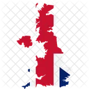 Britain  flag map  Symbol