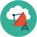 Icloud Satellite Dish Icon