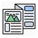 Flyer Banner Document Icon