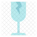 Broken Fragile Glass Icon