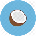 Broken Coconut Half Icon