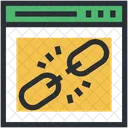 Broken Chain Connection Icon