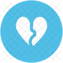 Broken Heart Breakup Icon