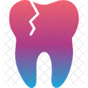 Broken Chipped Dental Icon