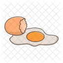 Broken egg  Icon