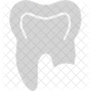 Broken Chipped Dental Icon