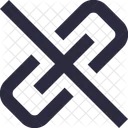 Broken Chain Hyperlink Icon