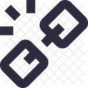 Broken Chain Hyperlink Icon