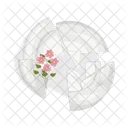 Broken Plate Dish Plate Icon