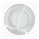 Broken Plate Dish Plate Icon