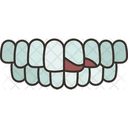 Broken Tooth  Icon