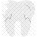 Broken Tooth Broken Dental Symbol