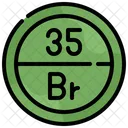 Bromine  Icon