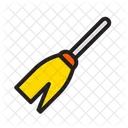 Halloween Broom Scary Icon