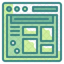 Browser Dashboard Layout Icon