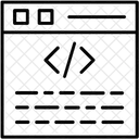 Browser Coding Development Icon