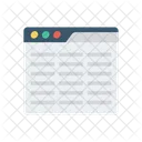 Browser Window Webpage Icon