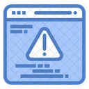 Browser Error  Icon