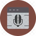 Browser Microphone  Icon