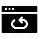Browser Repeat Repeat Web Icon