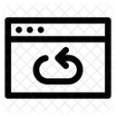 Browser Repeat Repeat Web Icon