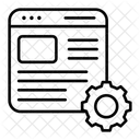 Browser settings  Icon