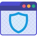 Browser Shield Browser Firewall Icon