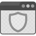 Browser Shield Browser Firewall Icon