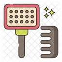 Brush And Comb  Icon