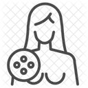 Zystenkrebs Brustkrebs Krebs Symbol