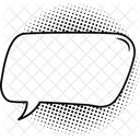 Bubble Speech Blank Bubble Icon