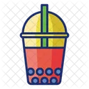 Bubble Tea Food Drink Icon