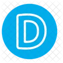 Buchstabe d  Symbol