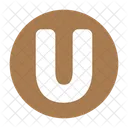 U Buchstabe U Alphabet Symbol