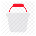 Bucket Foam Cleaning Icon