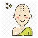 Buddhist Man Icon