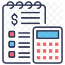 予算、財務、計画 アイコン