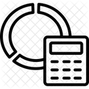 予算、計算機、オンライン計算 アイコン