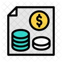 Budget Invoice Cost Icon