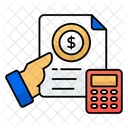 Budget Accounting  Icon