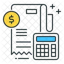 Budget Accounting Budget Calculating Icon