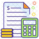 Budget Accounting  Icon