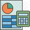 Budget Calculation  Icon