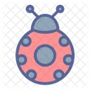 Spring Ladybug Luck Icon