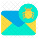 Mail Virus Malware Icon