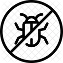 Bug Not Allow Bug Forbiden No Bug Icon